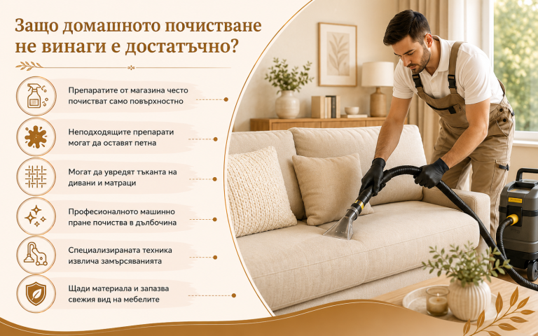 Защо домашното почистване не винаги е достатъчно?